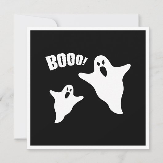 幽霊 招待状 (正面)