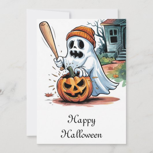 幽霊 招待状 (正面)