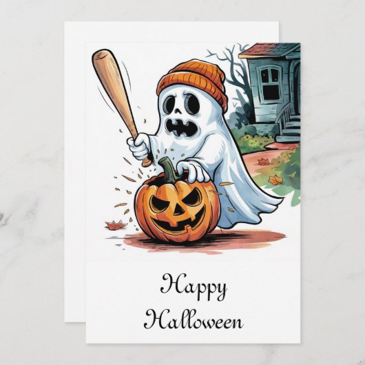 幽霊 招待状 (正面/裏面)