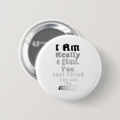 幽霊 缶バッジ (正面&裏面)