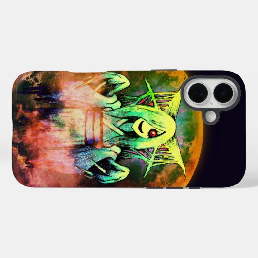 幽霊 Case-Mate iPhoneケース (裏面 (横))