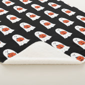 幽霊(Jack-O-Lantern) シェルパブランケット (3/4)