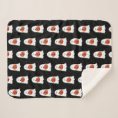 幽霊(Jack-O-Lantern) シェルパブランケット (正面(横))