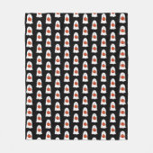 幽霊(Jack-O-Lantern) フリースブランケット (正面)