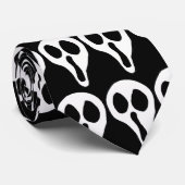 幽霊、spoooky幽霊 ネクタイ (ロール)