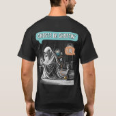 幽霊Be Ghostun' LOLフロントとバック Tシャツ (裏面)