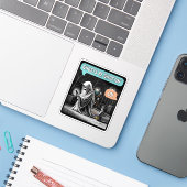 幽霊Be Ghostun' LOL シール (ノートパソコンとiPhone)