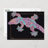 幽霊Geckoポストカード ポストカード (正面/裏面)