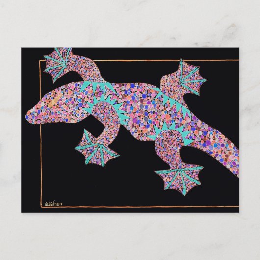 幽霊Geckoポストカード ポストカード (正面)