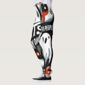 「幽霊Over People Any Day」レギンス レギンス (左)