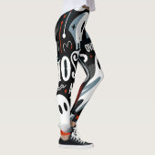 「幽霊Over People Any Day」レギンス レギンス (右)