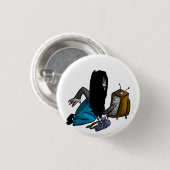 幽霊TVの修理工 缶バッジ (正面&裏面)