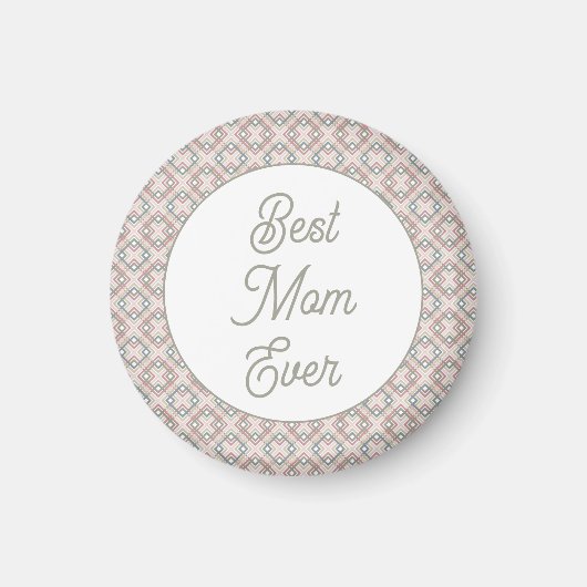 幾何かわいらしパターン マグネット (正面)