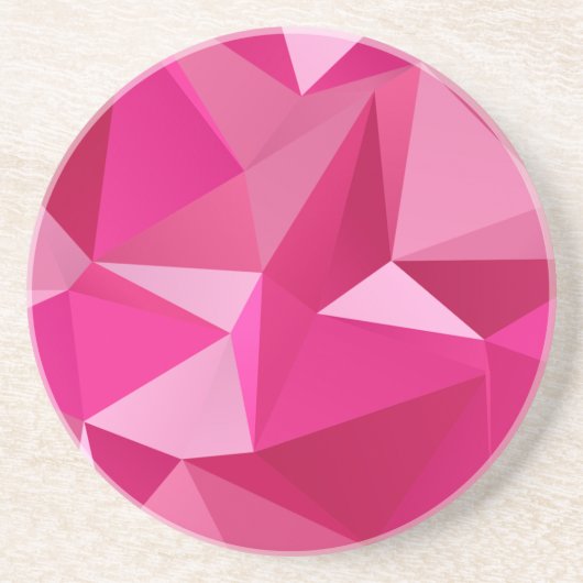 幾何はっきりしたハーフトーンプリントコースターデザイン コースター (正面)