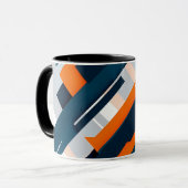 幾何はっきりしたバースト マグカップ (正面左)