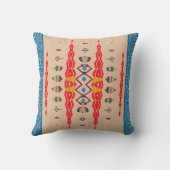 幾何はっきりしたモダン南西パターン クッション (裏面)