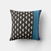 幾何はっきりしたモダン模様 クッション (裏面)