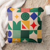 幾何はっきりした抽象芸術装飾用クッション クッション (ブランケット)