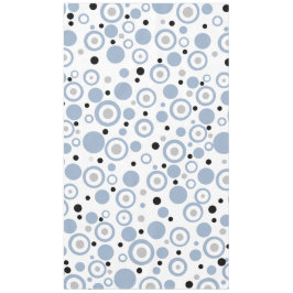 幾何はっきりした石板青 テーブルクロス