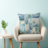 幾何アクアフローラアクアレルデコール クッション (椅子)