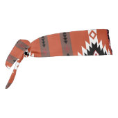 幾何アステカカラフルパターン タイヘッドバンド (回転270)