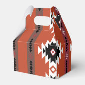幾何アステカカラフルパターン フェイバーボックス (裏面サイド)