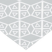 幾何アステカ抽象芸術パターン ショートテーブルランナー (コーナー)