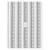 幾何アステカ抽象芸術パターン テーブルクロス (正面)