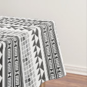 幾何アステカ抽象芸術パターン テーブルクロス (インサイチュ)