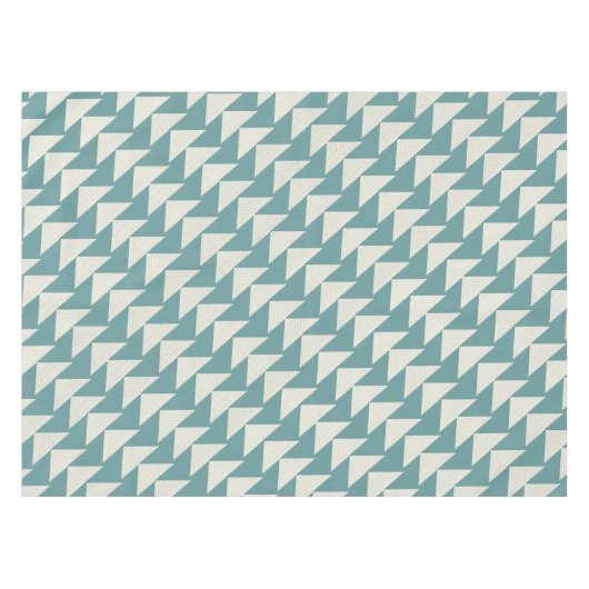 幾何アステカ抽象芸術パターン テーブルクロス (正面(横))