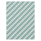 幾何アステカ抽象芸術パターン テーブルクロス (正面)