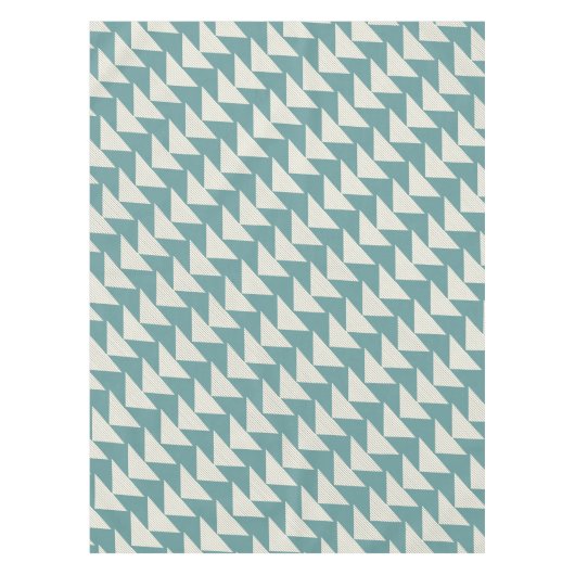 幾何アステカ抽象芸術パターン テーブルクロス (正面)