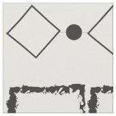 幾何アステカ抽象芸術パターン ファブリック (クローズアップ)