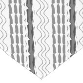 幾何アステカ抽象芸術パターン ロングテーブルランナー (コーナー)