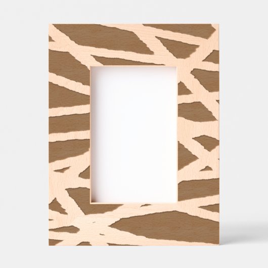 幾何インスパイア14by Kristalin Davis レーザー彫刻フレーム (正面)