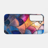 幾何エコー SAMSUNG GALAXYケース (裏面横)