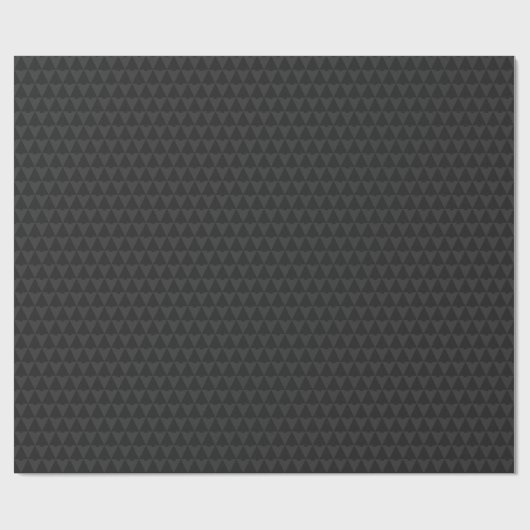 幾何エレガントクモノトーンのリスマスツリーホリデイ ラッピングペーパー (フラット)