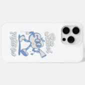 幾何エレガントストロベリーラインアート Case-Mate iPhoneケース (裏面 (横))