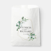 幾何エレガントフローラグ結婚レリー フェイバーバッグ (正面)