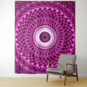 幾何エレガントモダンスタイリッシュスピリチュアルフローラ タペストリー (インサイチュ)