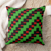 幾何エレガントモダン市松模様にスタイル室内 クッション (ブランケット)