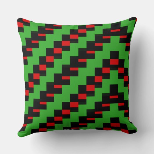 幾何エレガントモダン市松模様にスタイル室内 クッション (裏面)