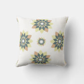 幾何エレガントモダン星バースト クッション (裏面)