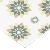 幾何エレガントモダン星バースト ショートテーブルランナー (コーナー)