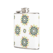 幾何エレガントモダン星バースト フラスク (左)