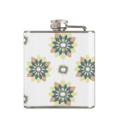 幾何エレガントモダン星バースト フラスク (裏面)