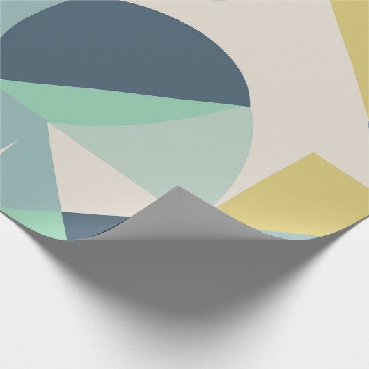 幾何エレガントラッピング紙 ラッピングペーパー (角)