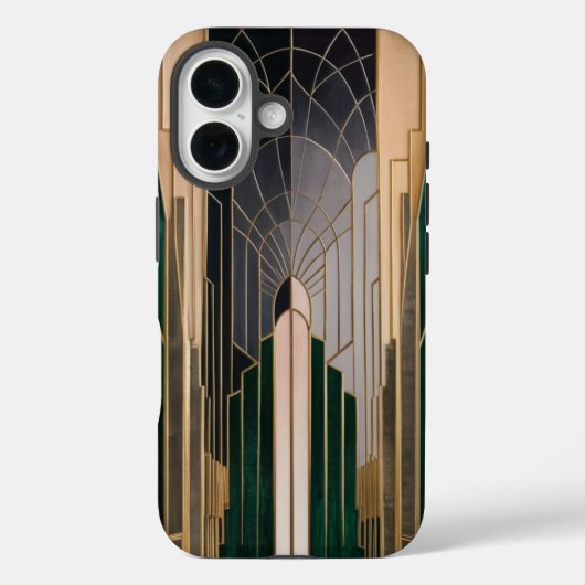 幾何エレガント建築のアーチ Case-Mate iPhoneケース (裏面)
