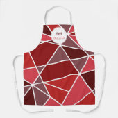 幾何エレガント結婚の エプロン (正面)