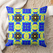 幾何エレガント色数々の織物デザイン クッション (ブランケット)